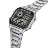 Casio ae series world time metal