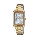 Casio collection rect full pvd ltp-1234pgl-7a2