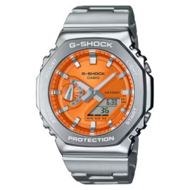 G-shock steel arancio gm-2110d-4aer