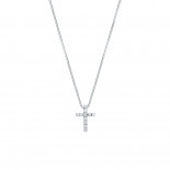 Mirco visconti girocollo con croce di brillanti 0,07 ct
