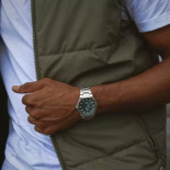 Edifice oak slim stone green