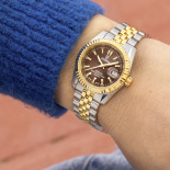 Festina swiss made r brown