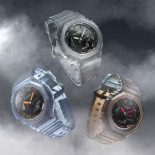 G-shock smoke light grey ga-2100k-1aer