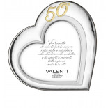 Valenti cornice cuore 50° annivesario