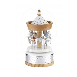 Valenti giostrina carillon con cavalli e stelline
