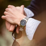 Edifice automatic blue