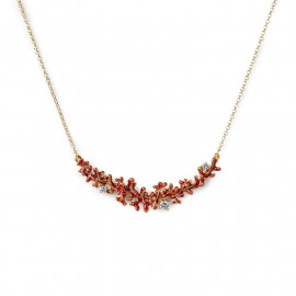 Isola bella mini collier corallo