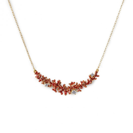 Isola bella mini collier corallo