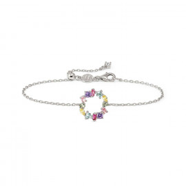 Nomination bracciale colour wave mini con cerchio multicolor st