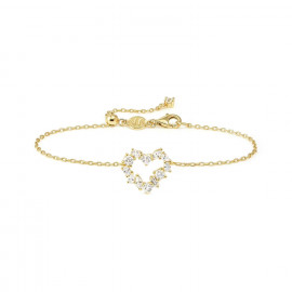 Nomination bracciale colour wave mini con cuore crystal gt