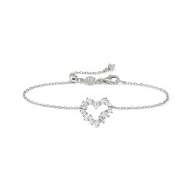 Nomination bracciale colour wave mini con cuore crystal st
