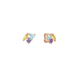 Nomination orecchini colour wave mini mulicolor rg