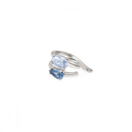 Nomination orecchino earcuff colour wave st celeste- blu
