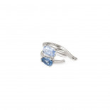 Nomination orecchino earcuff colour wave st celeste- blu