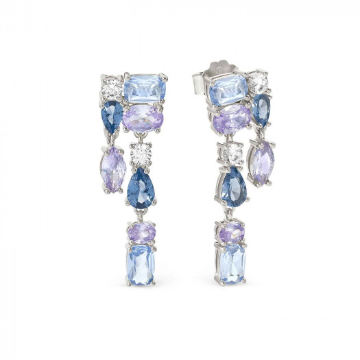 Nomination orecchini pendenti colour wave blu st