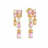 Nomination orecchini pendenti colour wave rosa gt