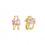 Nomination orecchini colour wave aurora cerchi gt rosa