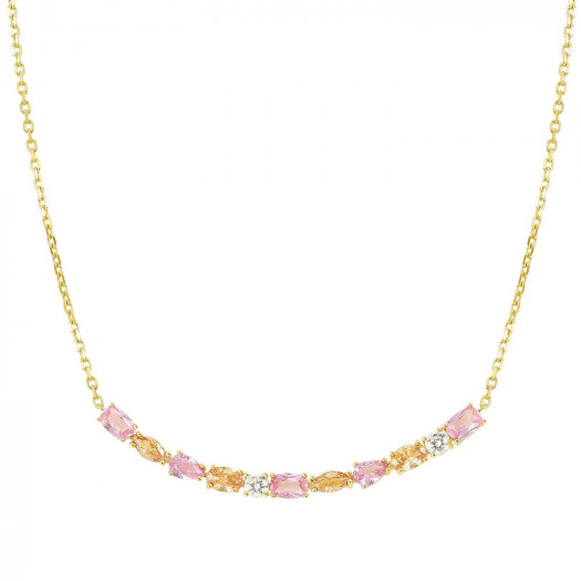 Nomination collana ricca colour wave zirconi rosa gt