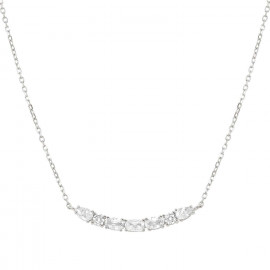 Nomination collana colour wave zirconi bianchi st