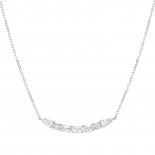 Nomination collana colour wave zirconi bianchi st