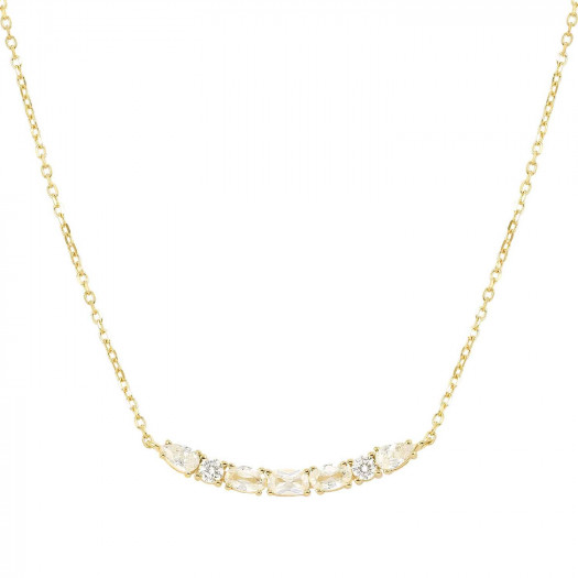 Nomination collana colour wave zirconi bianchi gt