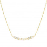 Nomination collana colour wave zirconi bianchi gt