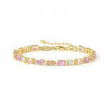 Nomination bracciale colour wave ricco zirconi rosa gt