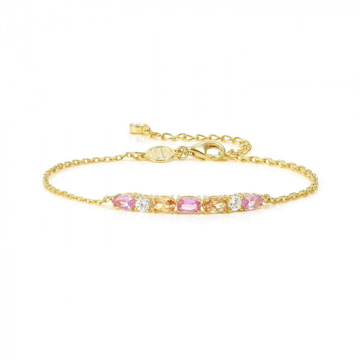 Nomination bracciale colour wave zirconi rosa gt