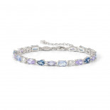 Nomination bracciale colour wave ricco zirconi blu st