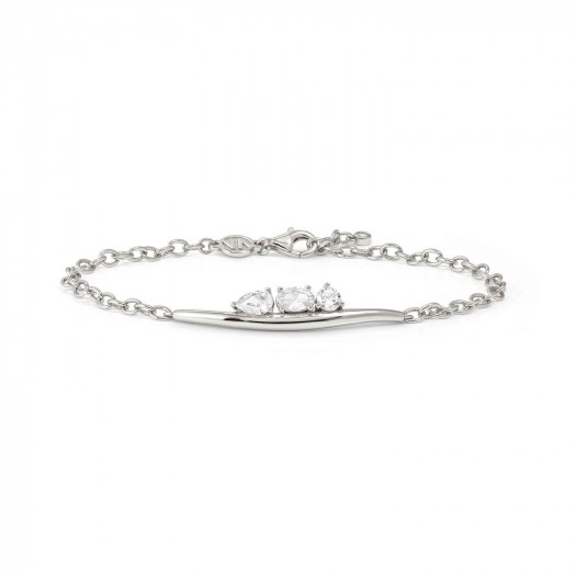 Nomination bracciale my rebel art in argento 925 e cubic zirconia argento