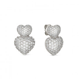 Nomination orecchini lifepoetry doppio cuore st