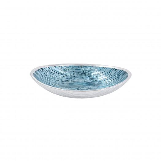Dogale ciotola goccia ovale azzurro 