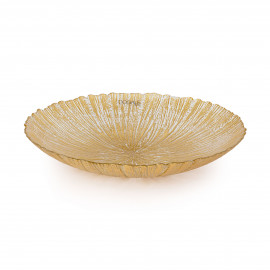 Dogale centrotavola galassia foglia oro diametro 33 