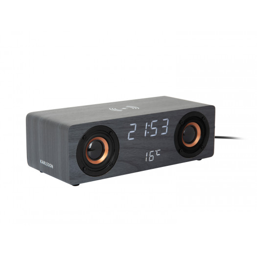 Karlsson alarm clock bt speaker