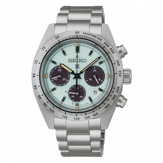 Seiko speedtimer light blue