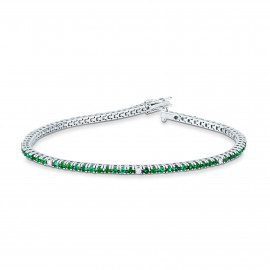 Mirco visconti bracciale tennis con smeraldi e brillanti