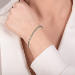 Mirco visconti bracciale tennis con smeraldi e brillanti