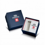 Festina swiss made day-date salmon