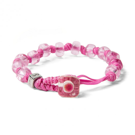 Aua bracciale rosa confetto
