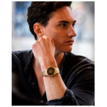 Edifice automatic gt brown
