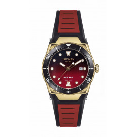 Locman mare 40 mm rosso