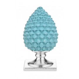 Valenti pigna turchese base argento 9 cm