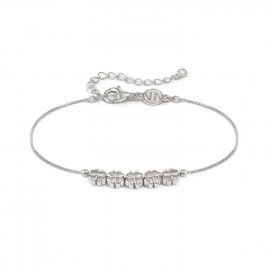 Nomination bracciale armonica 5 quadrifogli st