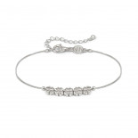 Nomination bracciale armonica 5 quadrifogli st