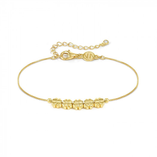 Nomination bracciale armonica 5 quadrifogli gt