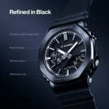 G-shock luxe black gm-2100lxb-1aer