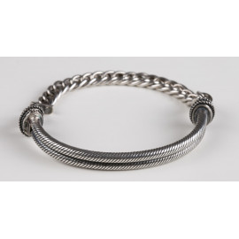 Nelson bracciale snake rigido