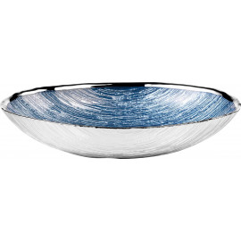 Argenesi ciotola granito 24 x 16 cm celeste