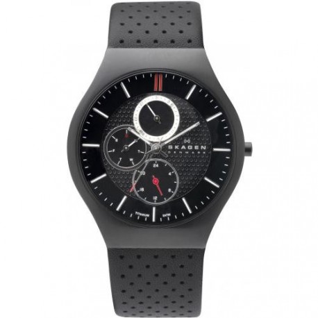 Skagen slimline titanium black