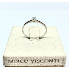 Mirco visconti anello solitario 0,04 ct